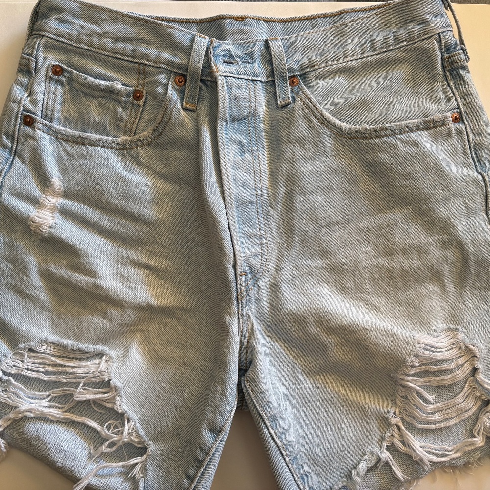 Levi denim shorts
